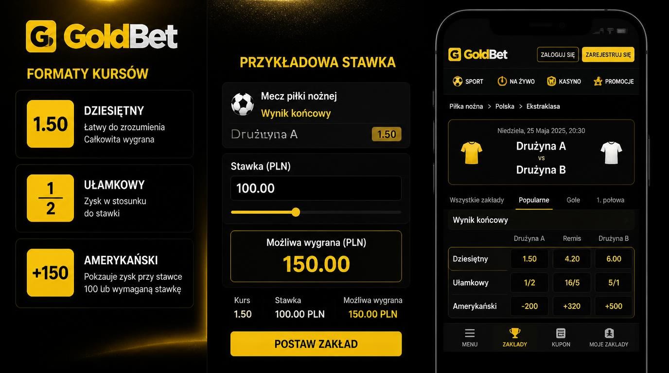 Różne style kursów i wyliczona wygrana